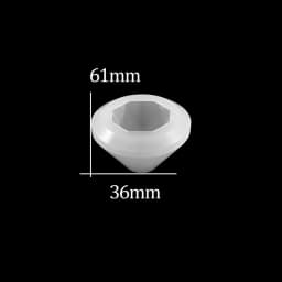 1Pcs Diamond Epoxy Resin Molds Mixed Size Casting Silicone UV Resin Molds For DIY Jewelry Making Findings Supplies Accessories
