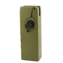 VULPO Airsoft Paintball M4 BB Speed Loader 1000 Rounds Hand Crank Quick Loader AK MP5 G36 Magazine Speed Loader Adapter