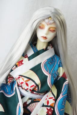Jusuns Doll Wigs JD016 6-7inch 7-8' 8-9' Parting Long Straight Synthetic Mohair BJD Hair 1/6 1/4 1/3 YOSD MSD SD Accessories