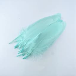 50Pcs Natural Goose Feathers Plume Craft DIY Royal Blue Feather Wedding Party Plumas Jewelry Making Decor Accessories 13-18CM