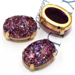 Party DIY Accessories Oval Shape Resin Stone Gold Claw Flatback Rhinestones For Clothing/Weeding Dress Decoration/Bags/Shoes