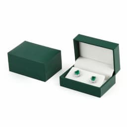 Quality Stud Earring Jewelry Storage Presentation Packaging Gift Boxes Faux Leather Piercing Nail Pendant Necklace Organizer Box