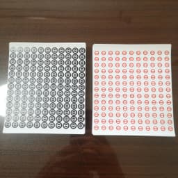 7mm 280pcs DO NOT ENTER Warranty Void Stickers Screw Hole Security Seal Driver Forbidden Tamper Evident Removal Proof Label