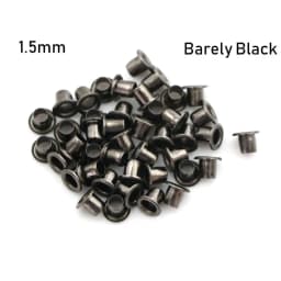 200Pcs Mini Eyelet Buttons for DIY Doll Belt Buckles Metal Buckle Snap Button Bag Shoes Clothes Sewing Accessories 1.5/2.5mm
