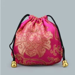 12pcs 11x11cm Silk Drawstring Pouch Bag for Necklace Bracelet Beads Jewelry Packaging Christmas Wedding Gift Organizers Pocket