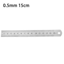 1pcs/lot 15 20 30cm Double Sided Stainless Steel Metal Measuring Scale Ruler Jewelry Sets Tool Supplies