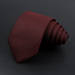 Fashion Stripe Neckties Classic Men's Solid Tie Polka Dots Wedding Business Tie Jacquard Woven Neck Ties Shirt Accessories Gift