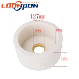 Ceramic Grinding Cup Corundum 4inch/5inch/6inch Abrasive Cup for Polishing Grinding Marble Metals Ceramics 1Pc