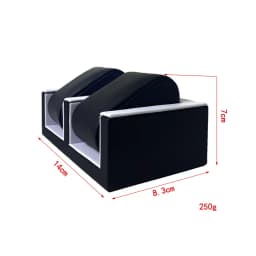 Double Watches Holder Watch Display Stand Bracelet Bangle Organizer Jewelry Pillow for Jewelry Store