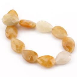 Natural Faceted Water Drop Stone Beads Jades Lapis Lazuli Quartz Beads for Jewelry Making DIY Bracelet Accessories 11pcs 18x13mm