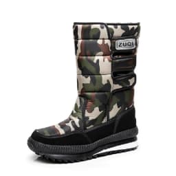 Women Snow Boots Platform Winter Boots Thick Plush Waterproof Non-slip Boots Fashion Women Winter Shoes Warm Fur Botas Mujer