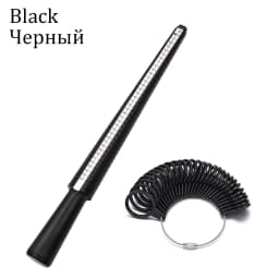 Professional Measuring Gauge Finger Ring Stick Sizer Mandrel Stick Finger Gauge Ring For DIY Fashion Jewelry Measuring Tools Set