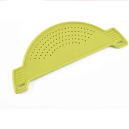Kitchen Accessories Plastic Drain Basket Wash Rice Filter Leakproof Baffle Funnel For Jars Kitchen Gadget Pot Side Drainer