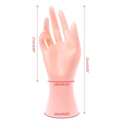 Mannequin Hand Finger Glove Ring Watch Bracelet Bangle Jewelry Display Stand Holder Plastic Support