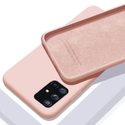 Case For Samsung Galaxy A50 A51 A70 A71 S20 S21 S10E S10 Plus Note 8 9 S9 S8 Coque Luxury Original Liquid Silicone Soft Cover