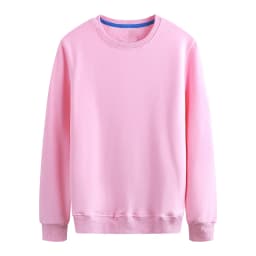 Men's Round Neck 100% Cotton Plus Velvet Long-Sleeved Sweater Custom Printed Embroidery Logo Casual Solid Color Warm Sweater 3xl