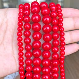 Natural Stone Beads 4-12mm Lava Rose Quartz Tiger Eye Turquoise Labradorite Round Beads for Jewelry Making Diy Bracelet 15inch