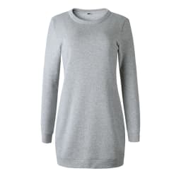 Customizable Basic Long Hoodies Sweatshirts Dress Round Neck Pull Fall 2021 Autumn Dress adies Work Wear Sudaderas Mujer Dresses