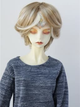 Doll Wigs JD075 1/3 8-9inch 21-23cm Boyish Cupid Curls Synthetic Mohair SD BJD Doll Wigs