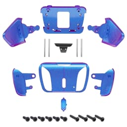 eXtremeRate Replacement Redesigned K1 K2 K3 K4 Back Buttons Housing Shell for ps5 Controller, RISE4 Remap Kit - 19 colors