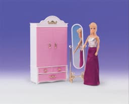 for 30cm doll kitchen dollhouse Furniture kitchen table refrigerator set girl toy for 30cm accessories house
