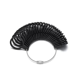 1 Pcs Professional Measuring Gauge Finger Ring Stick Sizer Mandrel Stick Finger Gauge Ring for DIY Jewelry Measuring Tool