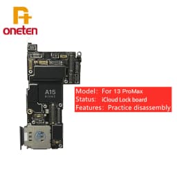 Locked iCloud ID Motherboard For iPhone 12 13 14 15 Pro Max Swap Practice Logic Board Complete Power On Screen Test mainboard