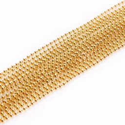 10 Meters 1.2 1.5 2 mm Metal Ball Bead Chains Bulk Kettingen Necklace Chain For Jewelry Making DIY Bracelet Necklaces Wholesale