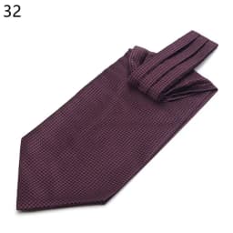 Men Vintage Polka Dot Wedding Formal Cravat Ascot Self British Style Gentleman Polyester Silk Paisley Neck Tie Suit Wedding