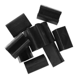 10pcs Chair Leg Pad Damper Stool Anti-Front Tilt Pipe Clamp U Shaped Floor Glides Tubing Caps Tube Rear Pad Floor Protector