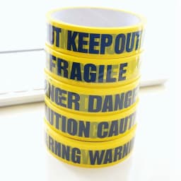 1/Roll 24mm*25m Warning Tape Danger Caution Fragile Barrier Remind DIY Sticker Work Safety Adhesive Tapes For Mall Store School