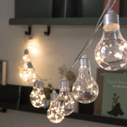4M 10 Bulbs LED Fairy Lights Bulb Battery Power Garland Bulb Light String Christmas Wedding Party Bedroom Living Garden Decor