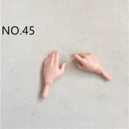 New Original Replacement Doll Hands Monstering High Doll Toy Parts Black Gray Yellow Blue Fishman Doll Hands DIY Toy Accessories