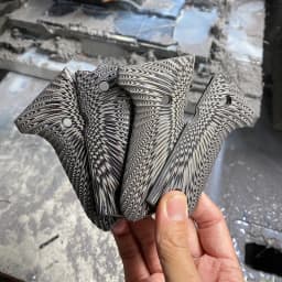 1pair G10 Grips 92fs Grips , 92 Fs, M9, 92a1, 96a1, Full Size Gun Grips with Screws , Sunburst Texture