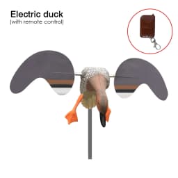 Outdoor Hunting Decoy Duck Wireless Remote Control Electric Simulation Decoy Wind Rotating Garden Pastoral Decoration