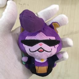 New Kawaii Cute Anime Yo-Kai Watch Mini Plush Keychain Small Pandent Kids Stuffed Toys For Children Gifts 11CM