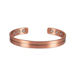 Pure Copper Magnetic Bracelet Benefits 8.3mm Adjustable Cuff High Magnet Bangles Arthritis Pain Relief Energy Jewelry Female