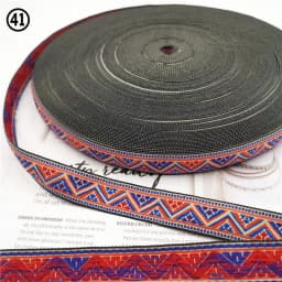 5 Yards 0.78 Inch 20MM Hundreds Styles Geometric Woven Jacquard Embroidered Ribbons DIY Apparel Wrapping Trim Sewing Accessories