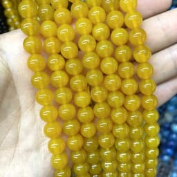 4 6 8 10 MM Natural Colorful Agates Round Loose Stone Beads For Jewelry Making Charm Diy Bracelet Necklace Earrings Material