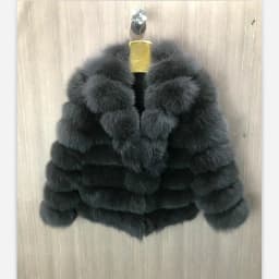 Women's Real Fox Fur Coat Detachable Transform Jacket Removable Vest Thick Warm Solid Fur Luxury Fashion