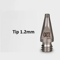 Split Stainless Steel 303 Precision Tapered Dispensing Tip (because of "split", you have to buy the Tip and the Hub separately)