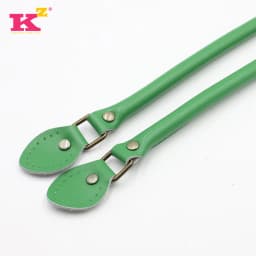 2pcs/lot 50cm Genuine Leather Bag Strap DIY Handmade Handles for Crossbody Replacement Shoulder Handbag Wallet Handle