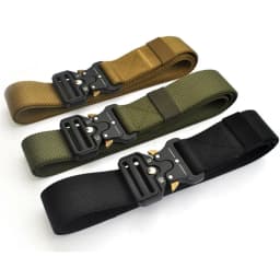 Plus Size 150 170cm Men's Belt Army Outdoor Hunting Tactical Multi Function Combat Survival Marine Corps Canvas Nylon Belts