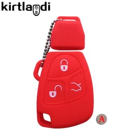 3 Button Car Key Case Cover for Mercedes Benz C B E Class W203 W211 W204 W202 W210 W208 YU BN CLS CLK 220th 230K Remote Fob