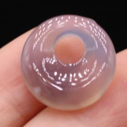 2Pcs Natural Stone Pendants Round Lapis lazuli BIg Hole India Agates Charms for Jewelry Necklace Earring Accessories 18mm