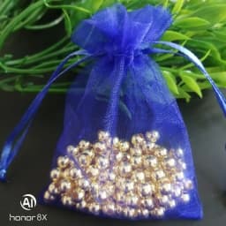 1000pcs Small Plain Organza Bags Drawstring Pouch Jewelry Packaging bag Drawable Birthday party Wedding Gift bags Candy Pouches
