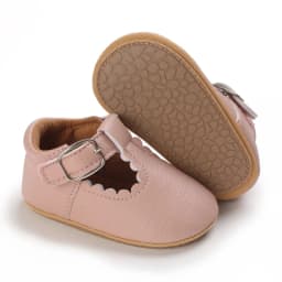Comfortable Infant First Walkers Casual Crib Shoes Soft Rubber Sole Daily Wear For Newborn Boys Girls 0-18M