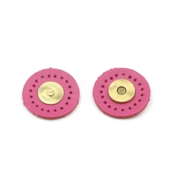 5 Sets Circular Shape Leather Buckles Purse Clasp Card Pack Hasp Clasp Hasp Buttons Diy Bag Accessories
