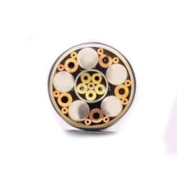 8mm Mosaic Pin Rivets for Knife Handle Screw Decorate 17 Kinds Design Exquisite Style Knife Handle Tool Length 90mm