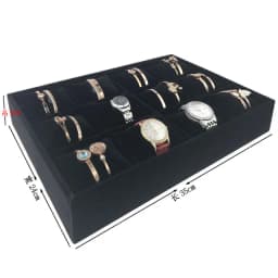 4/8/12 Grids Watch Display Stand Bracelet Holder Organizer Watches Storage Jewelry Pillow Holder Jewelry Display Tray